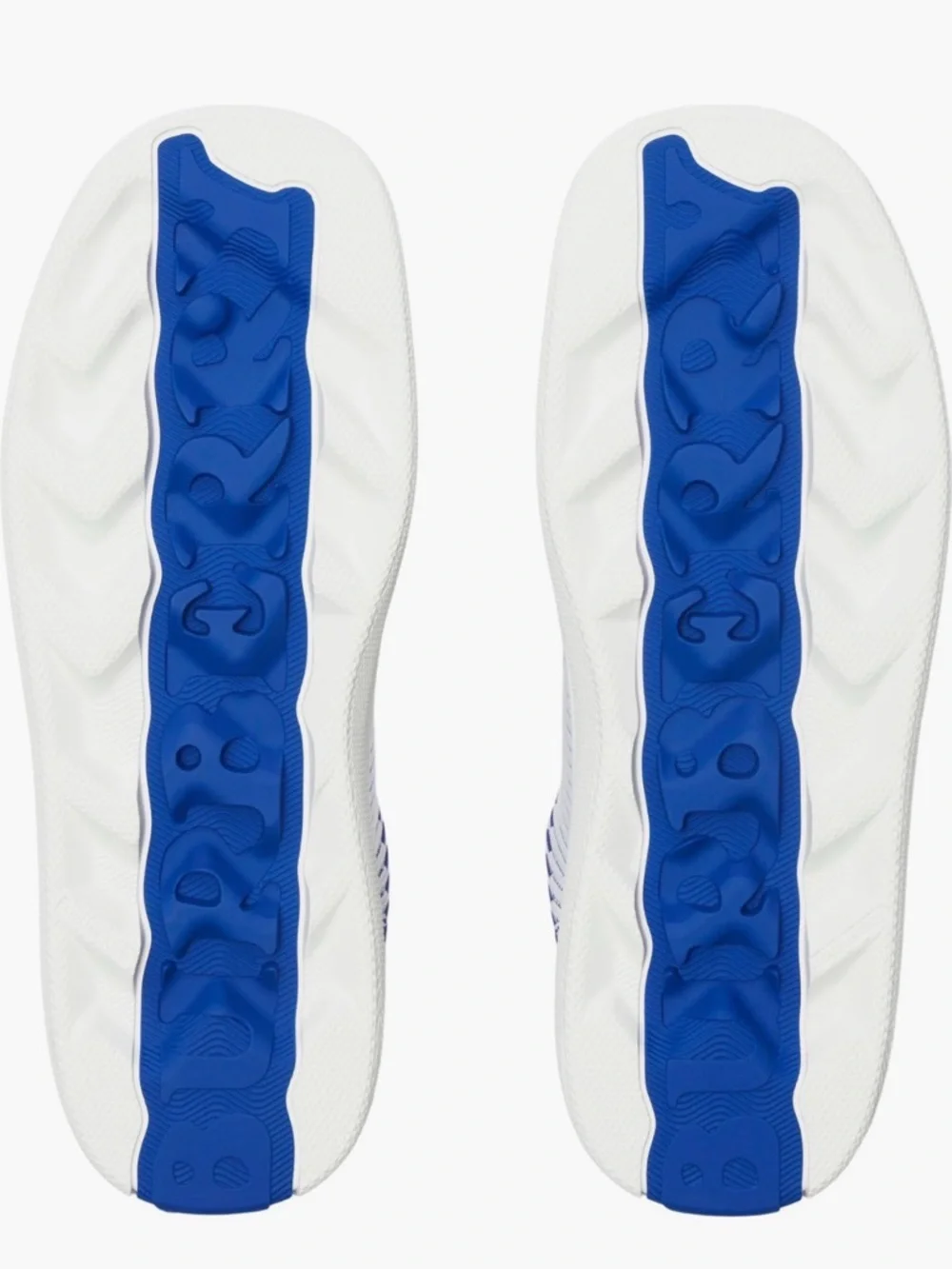 Burberry Blue & White Sneakers - Picture 5 of 14